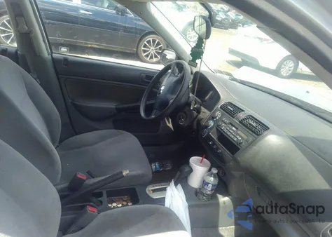 2001 Honda Civic Lx z USA, uszkodzony, nr VIN 2HGES16541H611298